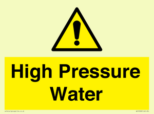 High Pressure Water